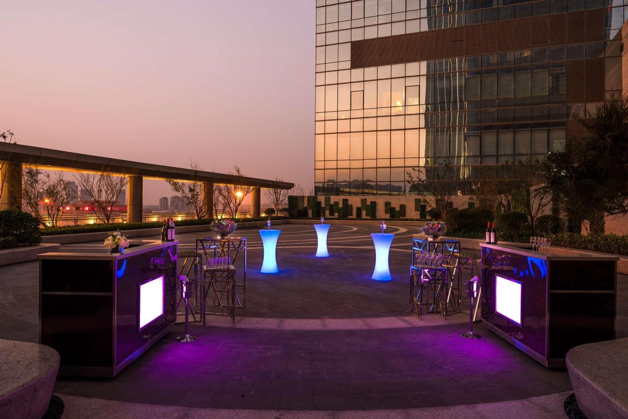 Hilton Jinan South Hotel & Residences Exteriér fotografie