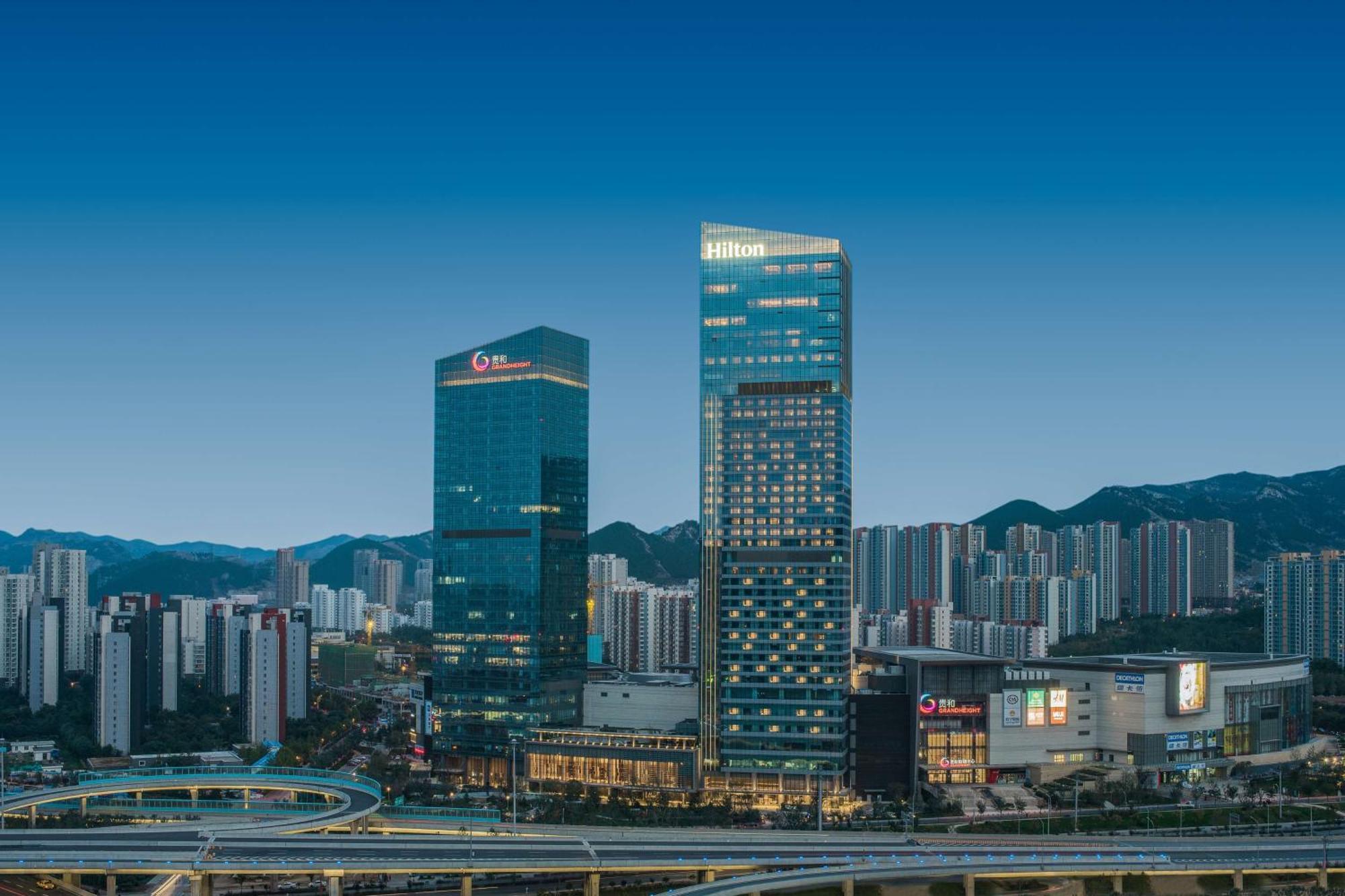 Hilton Jinan South Hotel & Residences Exteriér fotografie