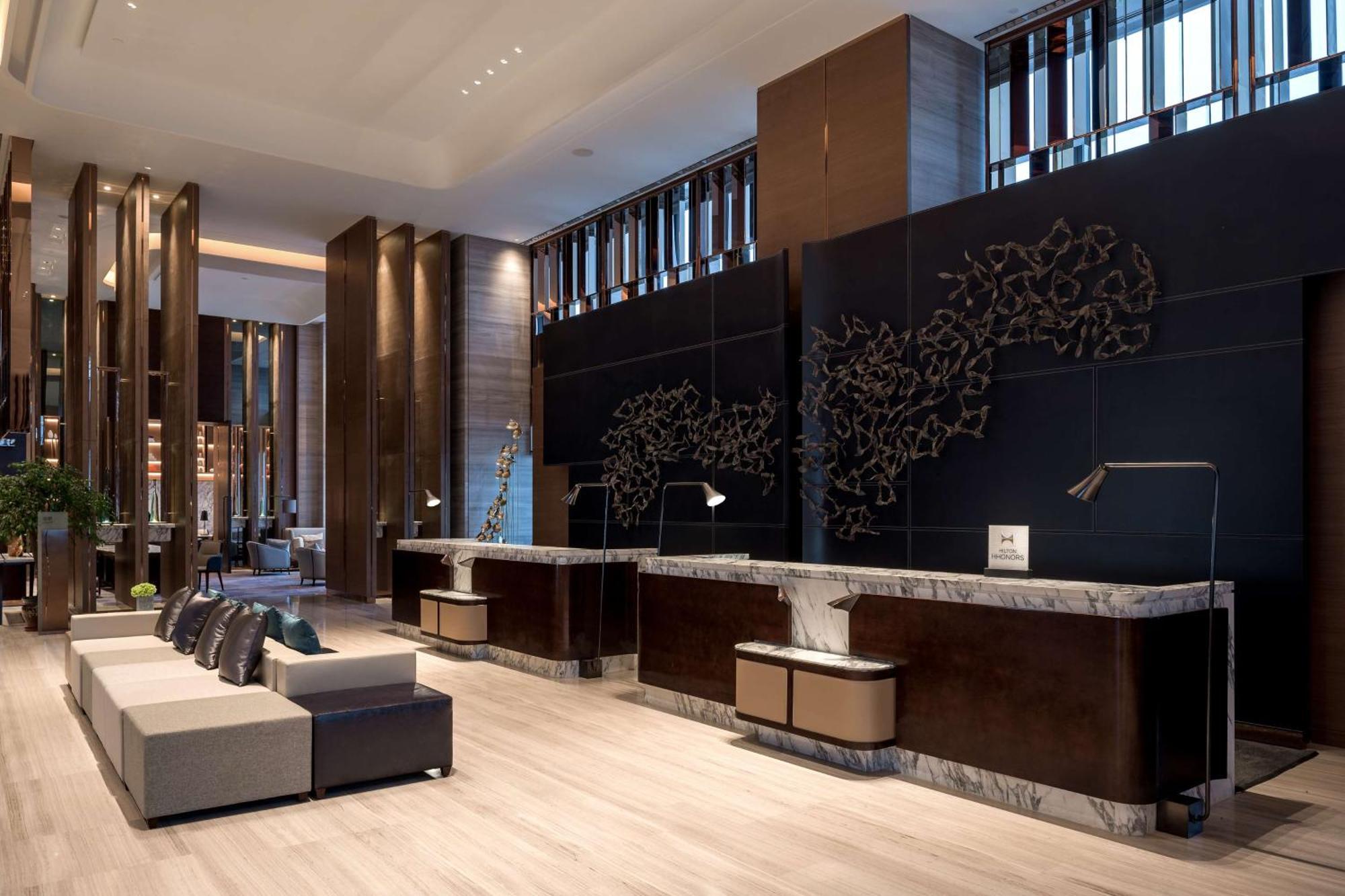 Hilton Jinan South Hotel & Residences Exteriér fotografie
